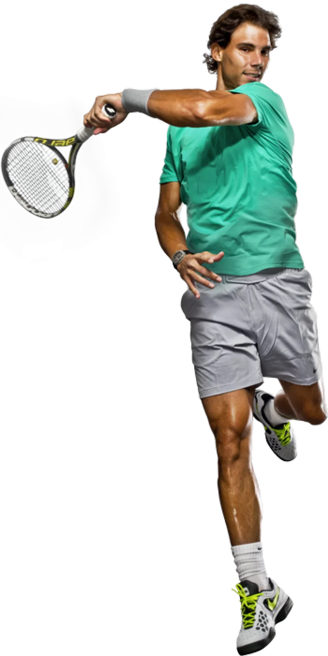 Rafa Nadal topspin forehand tennis